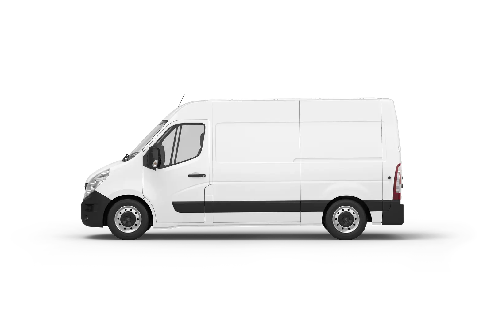 White trade fleet cargo van